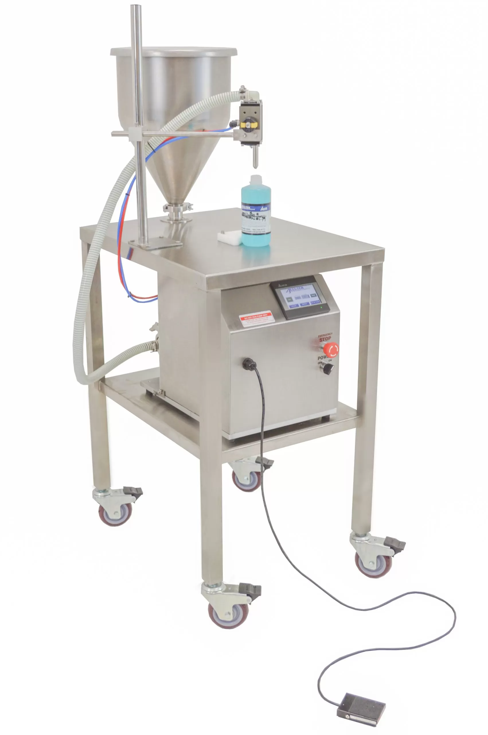 Semi-automatic Positive Displacement Pump Filling System